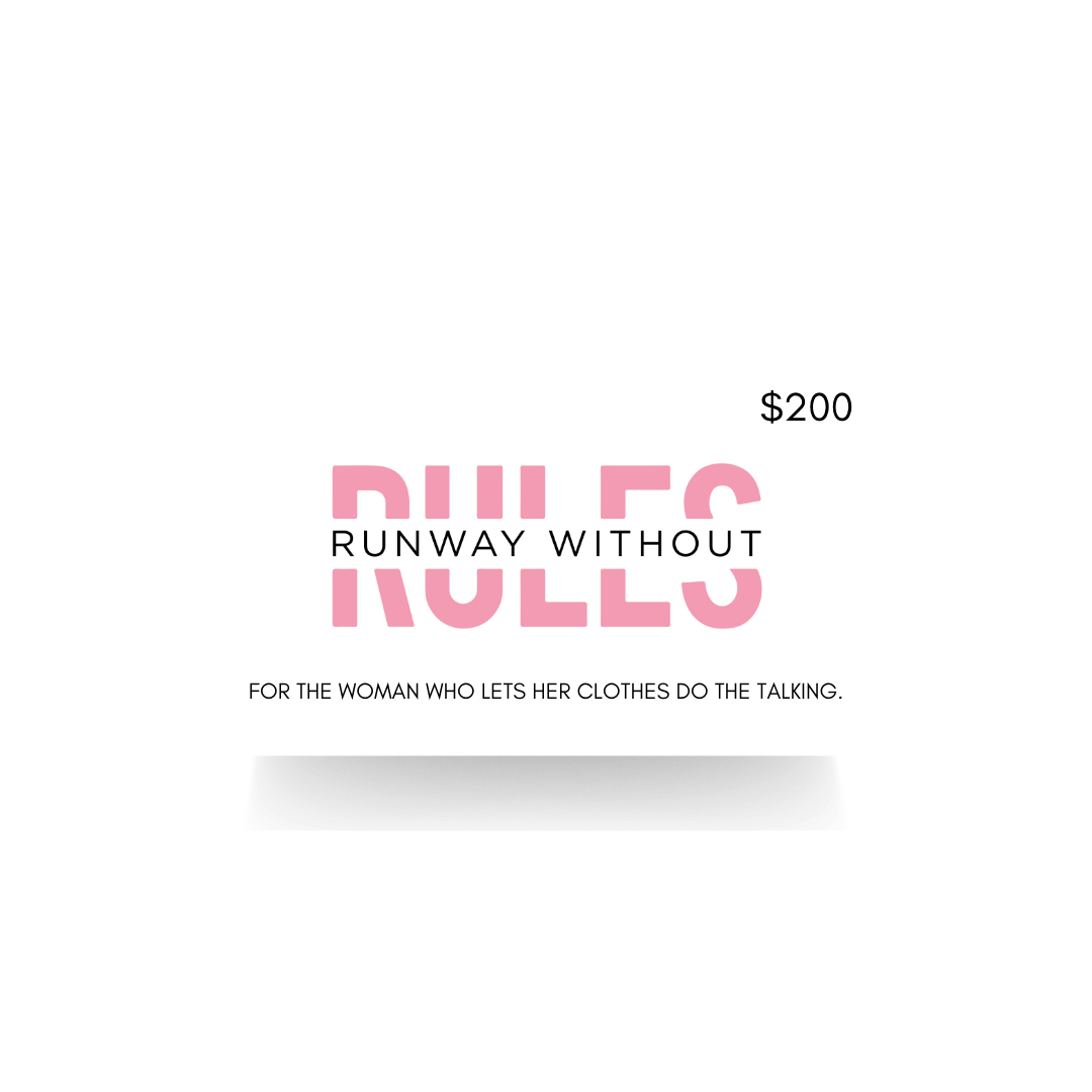 Runway Without Rules Gift Card